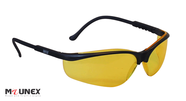 عینک ایمنی توتاص لنز زرد