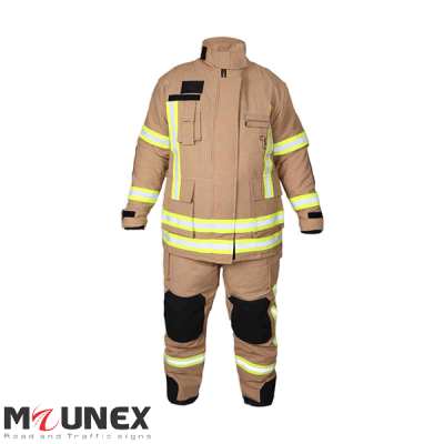 لباس عملیاتی آتش نشانی طرح PBI خاکی